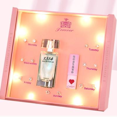 China New Agriculture idea for small business wedding birthday perfume earring lipstick valentine regals product 2020 promotional items gift set for sale