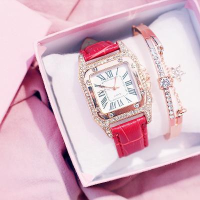 China Agriculture B02804 Customized Best Christmas Birthday Thank You Holiday Wristwatch Luxury Gift Set Women for sale