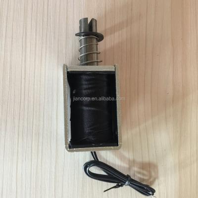 China JSO-1461 24VDC 61*40*30mm Thrust Solenoid for sale