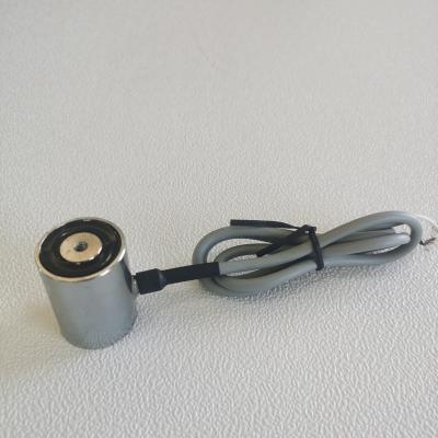 China Hotels JSP-3040 24V 4W Round Small Holding Force 20kgs (200N) Normal Electromagnetic Sucker for sale