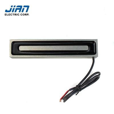 China Hotels Bar Rectangle DC 12v 24v Long Square Holding Solenoid Parts Handling Lifting Electromagnet for sale