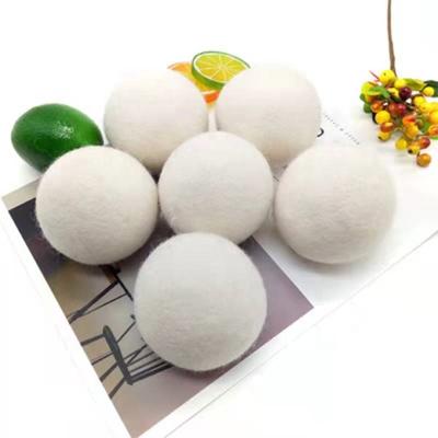 China Amazon Sale 100% Natural Wool Drying Warm Felt Cleaning Ball From Amazon for sale