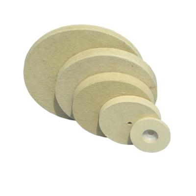 China Australia Wool T Grade 100% Australia Wool Quality Hard Felt Wheel for sale