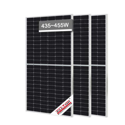 Cina Home Commercial Solar Module Mono Cell 435w 440w 445w 450w 455w 9BB Half Cell Solar Panel For Commercial Solar System in vendita