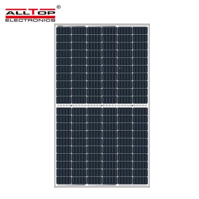 China ALLTOP High Efficiency Home Commercial Solar Photovoltaic Panels Grade Outdoor 375w 370w 365w 360w Monocrystalline Silicon Roofing Solar Panel for sale