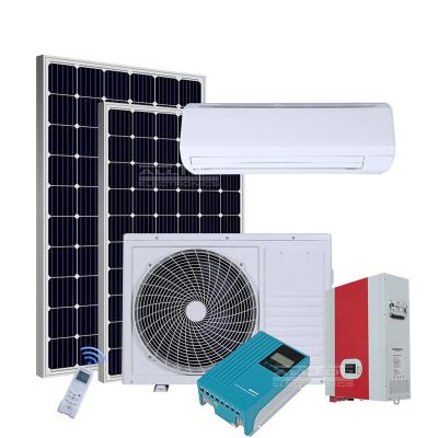 China Hotel ALLTOP Hot Sales DC48 100% Pure Solar Powered Solar Air Conditioner Off Grid Solar Air Conditioner for sale