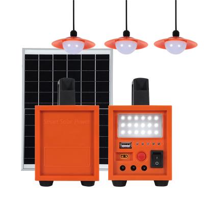 中国 ALLTOP New Design Home Portable Off Grid Home 20W 40W 60W Solar Power System With Bulb 販売のため