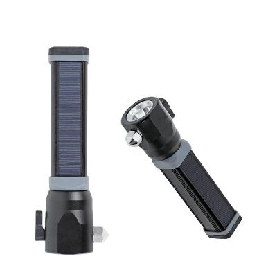 China ALLTOP Military Emergency Camping Universal USB LED Aluminum Rechargeable Solar Flashlight for sale