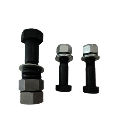 China Factory Supply 1.4kg High Tensile Hex M36 High Tensile Steel Wheel Bolts And Nuts Bolt Nuts for sale