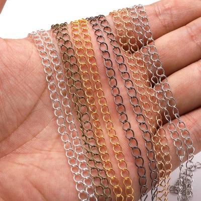 China Jewelry Making Chain Iron Plated In Copper Jewelry 150 160cp 3.6mm Accessory 3mm for sale