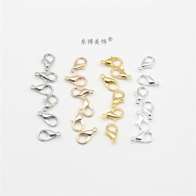 China Zinc Alloy Jewelry Buckles Hook Chain Accessories Zinc Alloy Material Lobster Clasp 301 302 303 304 05 306 for sale