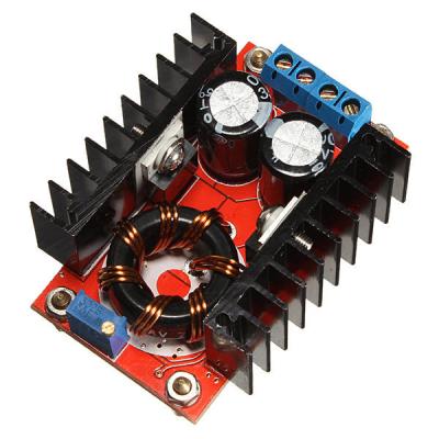 China Popular DC-DC 10-32V to 12-35V 150W Boost Adjust Voltage Regulator to Arduino Module for sale