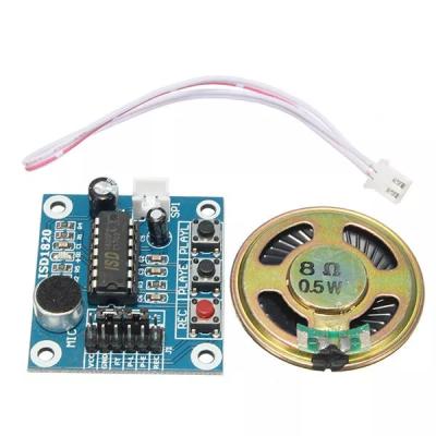 China DIY ISD1820 3-5V Recording Voice Module Recording Module for Arduino for sale