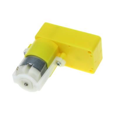 China DIY L-shape Design 1:48 DC3-6v Gear Motor For Arduino Smart Car Accessories for sale