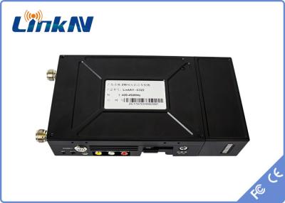 China 2km Military FHD Video Transmitter High Security AES256 Encryption COFDM Modulation Low Delay for sale