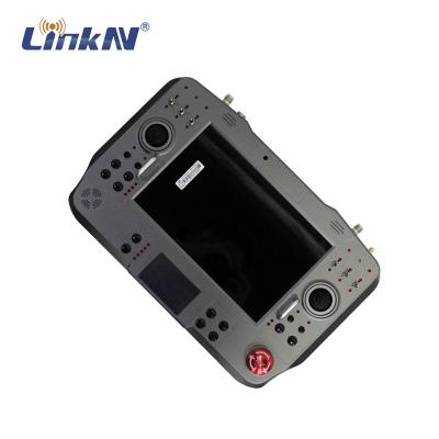 China UGV EOD Robots Control Station Handheld IP MESH 1000nits Display AES Encryption 350-4000MHz for sale