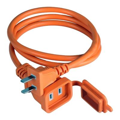 China APPLIANCES NEMA 5-15P GFCI Receptacle Shielded Mains Cord for Industrial Equipment for sale