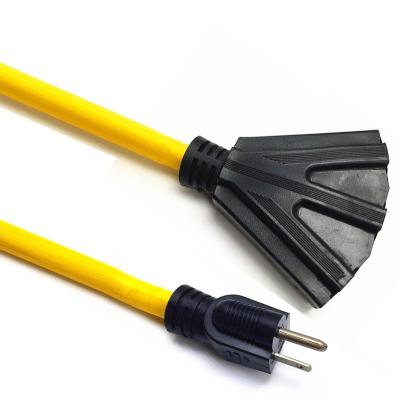 China APPLIANCES NEMA 5-15P to 5-15R Outdoor Extension Cord for sale