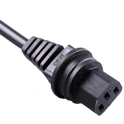 China Home Appliance IEC 60320 C19 Female Socket Rewireable Plug Power Extension Cord for sale