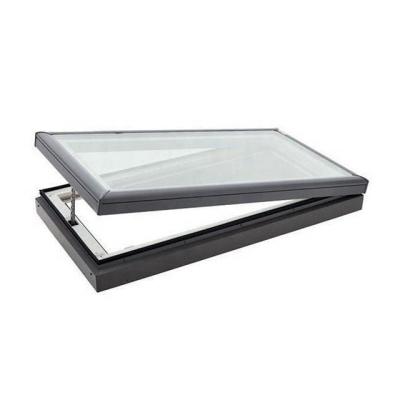 China Swing Newest design aluminum skylight double glazed skylight laminated glass skylight for sale for sale