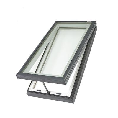 China Automatic Newest design Motorized aluminum skylight Manual aluminum skylight manufacturer for sale