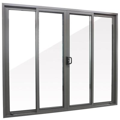 China Waterproof Australian standard double glazed sliding door aluminum frame sliding door for sale for sale