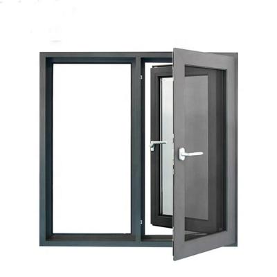 China Magnetic Screen NFRC standard Dual action window triple glazed window for sale for sale