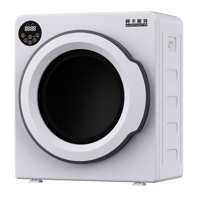 China Compact UV Sterilization 6kg Home Laundry Tumble Clothes Dryer Machine Electric Stainless Steel OEM CAT White LED Power Clothes Dryer Anti Time for sale