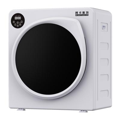 China 8KG Stainless Steel Tumble Dryer Pasteurization Laundry Household Clothes Dryer Wire Drum Control Panel Electric Vent Dryer for sale