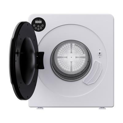 China Home Compact Electric Stainless Steel Tumble Dryer Clothes Dryer Laundry Dryer Wall Mounted UV Sterilization 6kg LED Anti Tumble Dryer for sale