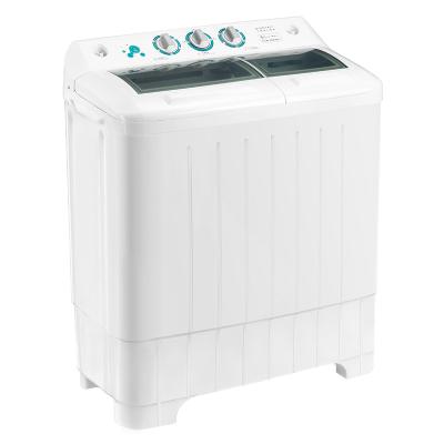 China 2022 Hotel Professional 6.5kg Twin Tub Clothes Washing Machine Top Loading Washing Machines With Washer And Dryer Tubs for sale