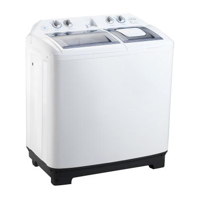 China New Developed 2022 Hotel Twin 10kg Tub Clothes Washing Machine Top Loading Semi Automatic Washing Machines With Washer And Dryer Tubs for sale