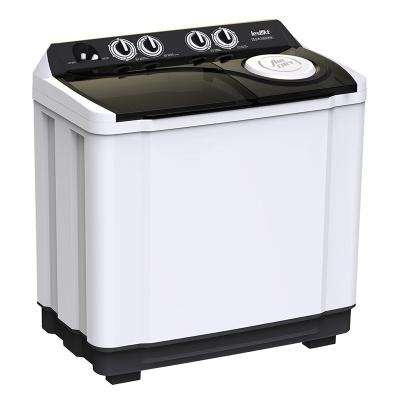 China 2022 Hotel Professional 15kg Twin Tub Clothes Electric Motor Top Power Washing Machine OEM Plastic Material for sale