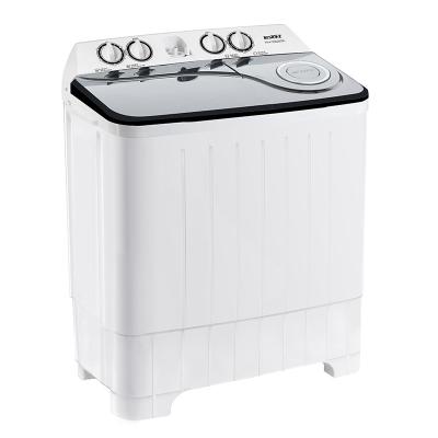 China 2022 New Hotel Twin 7kg Tub Clothes Washing Machine OEM Top Electric Motor Power Plastic Material Professional Factory for sale