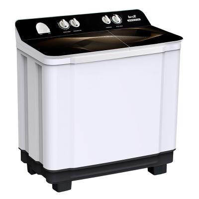 China 2022 New Developed Hotel Twin 15kg Tub Clothes Electric Motor Top Power Washing Machine OEM Plastic Material for sale