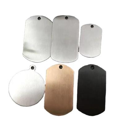 China All Area Wholesale Laser Engraved Name Stainless Steel Metal Pet ID Masks Dog Tags for sale