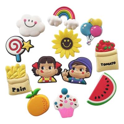 China Shape Promotion Gifts Japan Style Custom Kawaii Cartoon Designs Soft PVC Fridge Magnet for sale