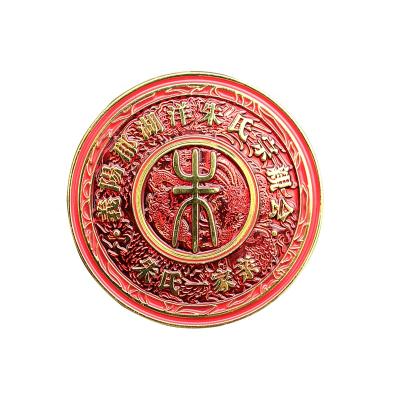 China All Metal Transparent Custom Color Area Soft Enamel Lapel Badge Pins for sale