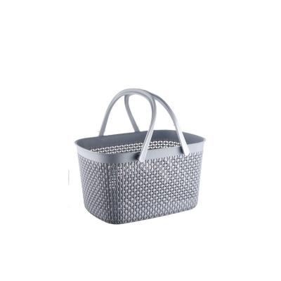 China Viable Factory Custom High Quality Sale Basket Bag Plastic Vegetable Storage Baskets for sale