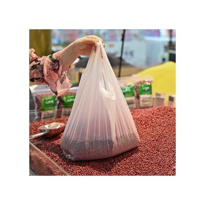 China 2022 BIODEGRADABLES hot sale product 100% biodegradable transparent bag with handle for sale