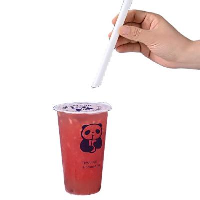 China PLA+PBAT Sell Well New Type Quality Edible Disposable Straws Eco Friendly Straws for sale