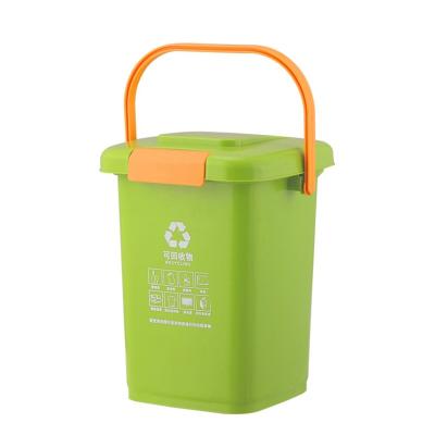 China Wholesale New Customized Plastic Material Good Quality Customized Waste Bin Mini Trash Bin for sale