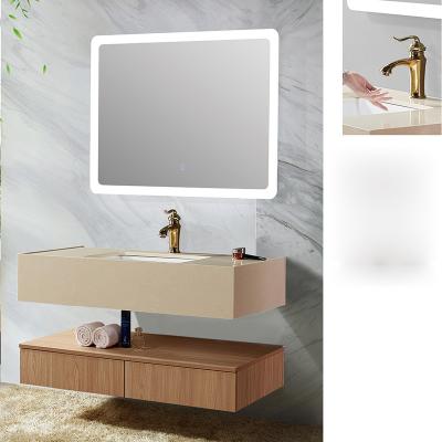 China Wholesale Modern Double Sink Hotel Shaker Popular Style Bathroom Vanity for sale