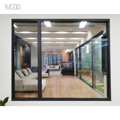 China Swing Casement Vinyl Windows 10 Year Warranty UK Brand Casement Mood Aluminum Glass Vinyl Windows for sale