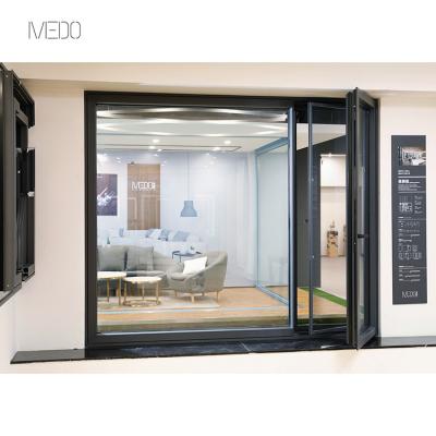 China Euro Screen Magnetic Powder Aluminum Windows Casement Series Custom Coating Aluminum Windows for sale