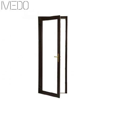 China Large Anti-theft Aluminum Casement Patio Glass Door for Entrance, Balcony, Kitchen and Garden for sale