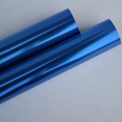 China Industry Extruded Aluminum Rectangular Tube Lipstick Blue Anodized 10mm for sale