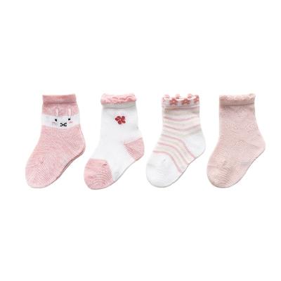 China New Style Breathable Kids Socks Popular Style Baby Socks Breathable Pure Cotton Baby Socks for sale