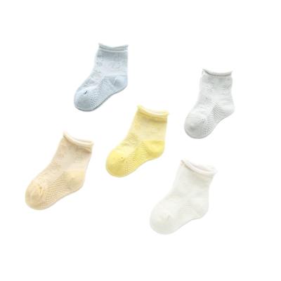 China New Style Baby Kids Socks Breathable Custom Organic Cotton Fashion Anti-silp Cotton Socks for sale