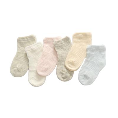 China Cheap Breathable Newborn Custom Socks Organic Baby Socks for sale